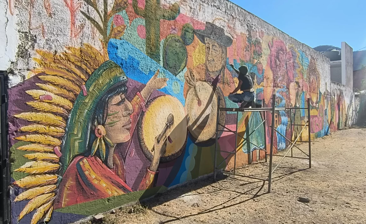 Convocan a vecinos de zona sudeste a aportar ideas para plasmar en un mural en ruta 26