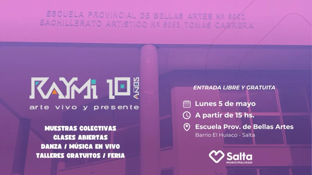 «Raymi: Arte Presente y Vivo» celebra la creación, la memoria y la identidad cultural en Salta