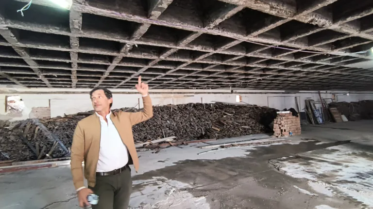 Nuevo mercado San Miguel: avanza la construcción de bases y vigas