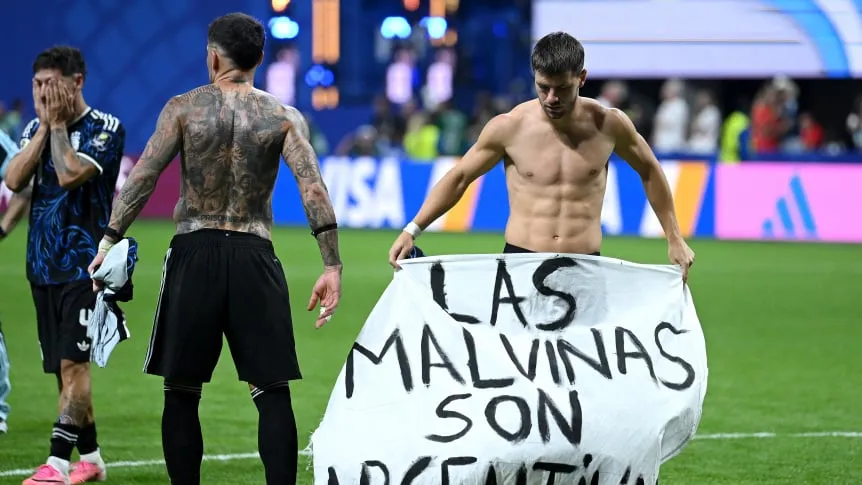 Malvinas, fútbol y poder: cuando una bandera trasciende la cancha